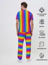 Мужская пижама с брюками / Color gradient