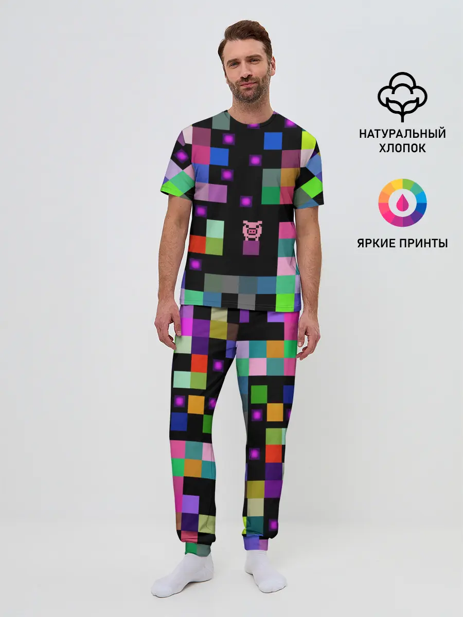 Мужская пижама с брюками / Arcade Pig