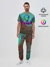 Мужская пижама с брюками / ZOMBIE