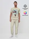 Мужская пижама с брюками / Космический путешественник
