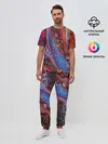 Мужская пижама с брюками / Брызги на камнях