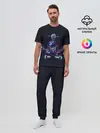 Мужская пижама с брюками / Galaxy Scout