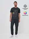 Мужская пижама с брюками / Космическая медуза