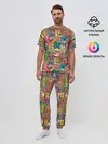 Мужская пижама с брюками / Спортсмен