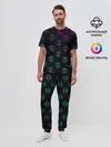 Мужская пижама с брюками / PSG NEON | ПСЖ НЕОН