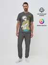 Мужская пижама с брюками / Годжо Сатору Магическая битва