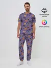 Мужская пижама с брюками / Хэллоуин