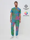 Мужская пижама с брюками / POP IT | Взрыв Красок