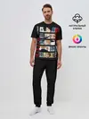 Мужская пижама с брюками / Пятерка из Ван Пис