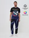 Мужская пижама с брюками / Space X