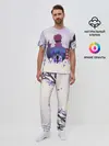 Мужская пижама с брюками / Годжо Сатору Магическая битва