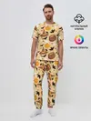 Мужская пижама с брюками / Хеллоуин у ведьмы