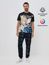 Мужская пижама с брюками / Барбара / Genshin Impact