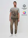 Мужская пижама с брюками / Байек на коне