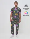 Мужская пижама с брюками / Уютный Halloween