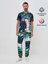 Мужская пижама с брюками / Магическая битва, Итадори и Сукуна