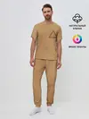 Мужская пижама с брюками / Треугольник / Игра в кальмара