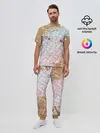 Мужская пижама с брюками / Лого / Игра в кальмара