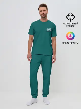Мужская пижама с брюками / Персонаж 456.