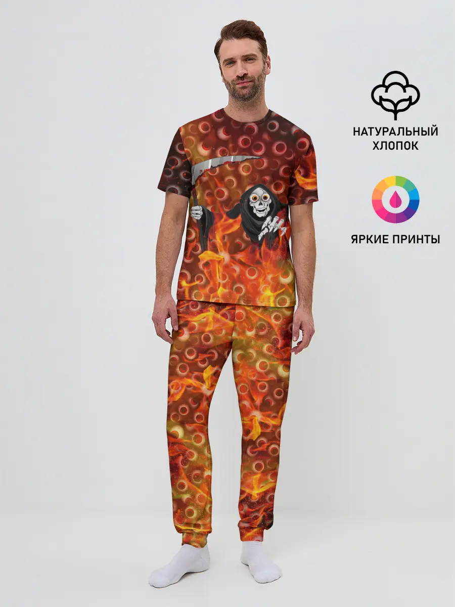 Мужская пижама с брюками / Смерть всё видит