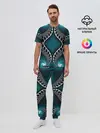 Мужская пижама с брюками / Узор, От Которого Не Отведешь Взгляд
