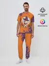 Мужская пижама с брюками / КОРГИ НА ХЭЛЛОУИНЕ
