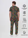 Мужская пижама с брюками / Новогодне-Рождественская Символика