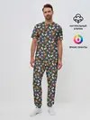 Мужская пижама с брюками / Игрушки Ёлочные
