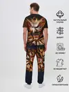 Мужская пижама с брюками / Улыбка смерти в Хэллоуин
