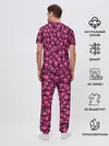 Мужская пижама с брюками / Охранники игры в кальмара