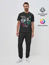 Мужская пижама с брюками / Арт Игры в Кальмара