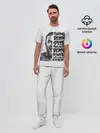 Мужская пижама с брюками / Timing beats speed precision beats power