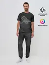 Мужская пижама с брюками / Одал с орлом