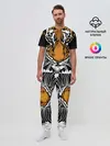 Мужская пижама с брюками / Взгляд хозяина джунглей