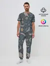 Мужская пижама с брюками / Летняя полночь