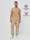Мужская пижама с брюками / Просто пластыри