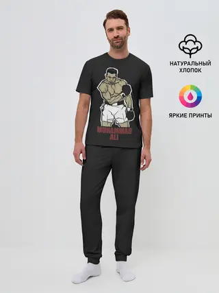 Мужская пижама с брюками / Мухаммед арт