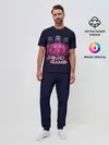 Мужская пижама с брюками / ИГРА В КАЛЬМАРА ЛЮДИ В МАСКАХ