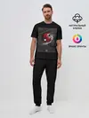Мужская пижама с брюками / карпы инь янь