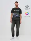 Мужская пижама с брюками / Alpina на дороге