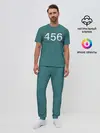 Мужская пижама с брюками / Игрок в кальмара 456.
