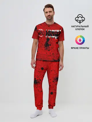 Мужская пижама с брюками / Линкин Парк Рок