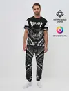 Мужская пижама с брюками / БЕРСЕРК ГАТС брызги краски