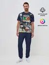 Мужская пижама с брюками / TOKA LIFE ПЕРСОНАЖИ