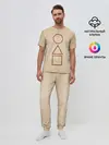 Мужская пижама с брюками / ИГРА В КАЛЬМАРА, ФИГУРЫ ИГРЫ