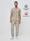 Мужская пижама с брюками / Бигль