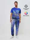 Мужская пижама с брюками / Высокие облака