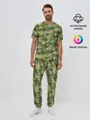 Мужская пижама с брюками / Акулы