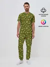 Мужская пижама с брюками / КоронаВирус