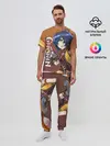 Мужская пижама с брюками / Genshin Impact: Сяо Лин.
